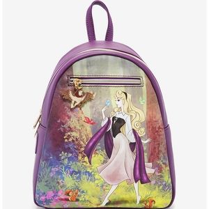 Disney Loungefly Sleeping Beauty Mini Backpack New!